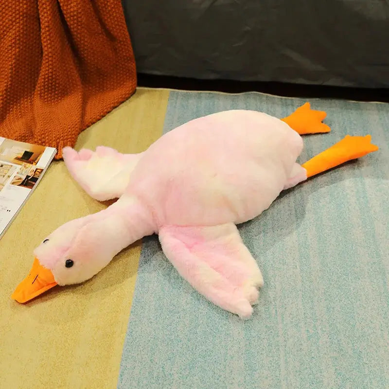 50-190cm Giant Goose Plush Toys Soft Stuffed Boba Duck Sleep Pillows Cute Animal Big Goosey Floor Mat Dolls Girl Christmas Gifts by All Mart Bristol Ltd