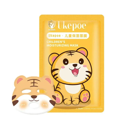 Animal Children's Sheet Mask Skincare Beauty Kids Spa Moisturize Face Masks For Birthday Party Gifts facial mask by All Mart Bristol Ltd