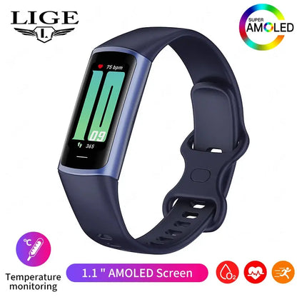 2025 Sport Smart Bracelet Fitness Tracker For Man Women Band Waterproof Connected Phone Tracker Men Smart Watch For Android ios by All Mart Bristol Ltd