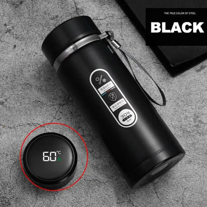 500ML-1Liter Stainless Steel Thermos Bottle with LED Temperature Display Sus304 Tea Water Bottle Vacuum Flask Portable Cups by All Mart Bristol Ltd