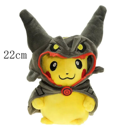 Cos Eevee Pikachu Cosplay Plush Toy Charizard Peluche Snorlax Garchomp Tyranitar Hydreigon Stuffed Animal Doll Plushies Toy Gift by All Mart Bristol Ltd