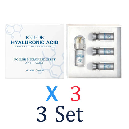 Niacinamide Microneedle serum Facial serum Kit 0.25mm Moisturizing Skin nourishing Winter skincare Face Roller Day cream 30ml by All Mart Bristol Ltd