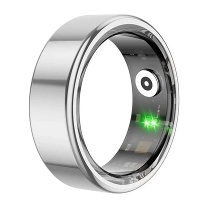 COLMI R02 Smart Ring Military Grade Titanium Steel Shell Health Monitoring IP68 & 3ATM Waterproof Multi-sport Modes by All Mart Bristol Ltd