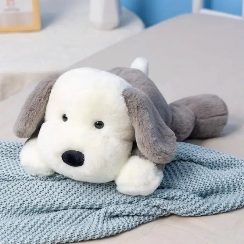 30cm Cut Lying Dog Plush Toys Pillow Stuffed Animal Comfort Soft Dolls Kids Birthday Gift Cartoon Anime Toy Christmas by All Mart Bristol Ltd