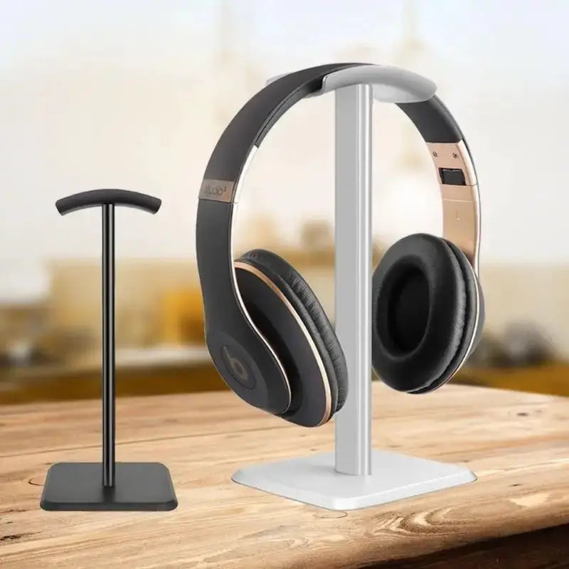 Universal Headphone Holder Rack Space Saving Headset Stand Rack Desktop Organizer Portable Earphones Bracket For Gaming Earphone by All Mart Bristol Ltd