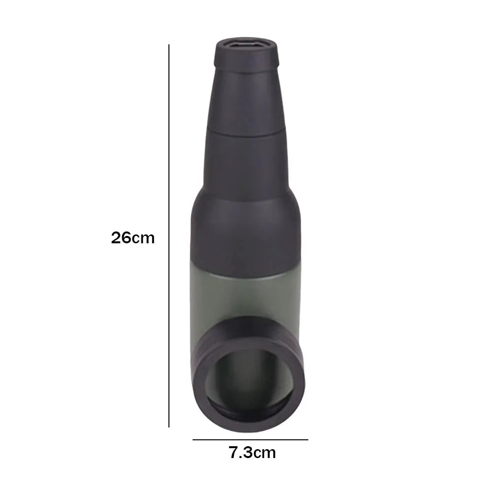 12oz Drink Can Bottle Holder 3 in 1 Stainless Steel Beer Tank with Opener Double Wall Vacuum Insulated Bottle Drink Vacuum Flask by All Mart Bristol Ltd
