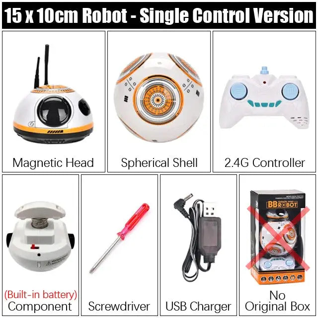 RC Robot 2.4G Radio Remote Control With Sound Watch Gesture Induction Sensor Intelligent Robot Car Model Kid Electronic Toy Gift by All Mart Bristol Ltd