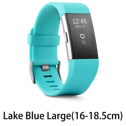 Fitbit Charge 2 smart wristband heart rate monitoring exercise pedometer fitness sleep call notification GPS IOS Android by All Mart Bristol Ltd