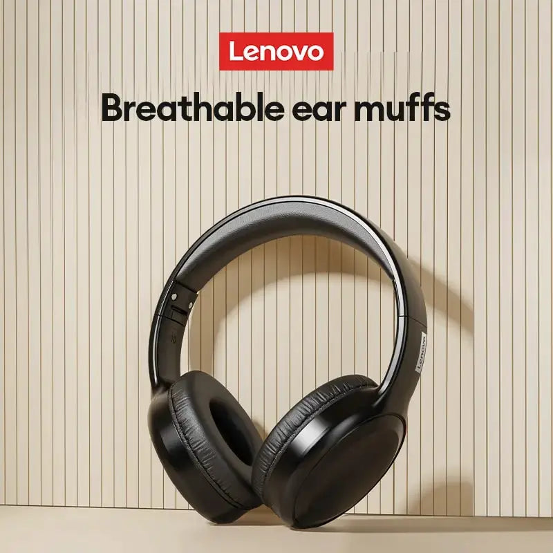 Lenovo TH30 Wireless Headphones Bluetooth 5.3 Earphones Foldable Gaming Headset Sport Headphone with Mic Music Earbuds 250mAh by All Mart Bristol Ltd