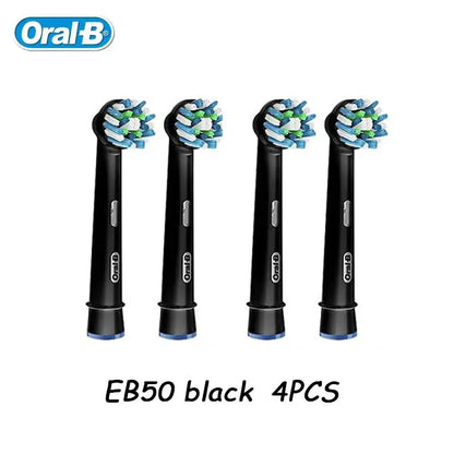 Original Oral B Replacement Brush Heads for Oral-B Rotating Electric Toothbrush Genuine Teeth Whitening Soft Bristle Refills by All Mart Bristol Ltd