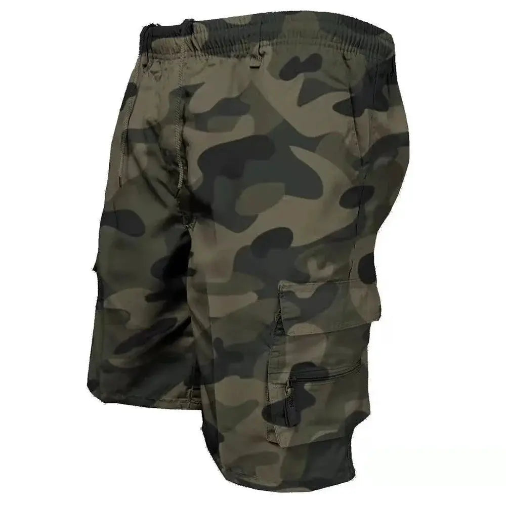 Men's Cargo Shorts Big Pocket Short trousers summer Male Camouflage Shorts Fashion Casual Sport Slacks Cargo jogging Short Pants by All Mart Bristol Ltd