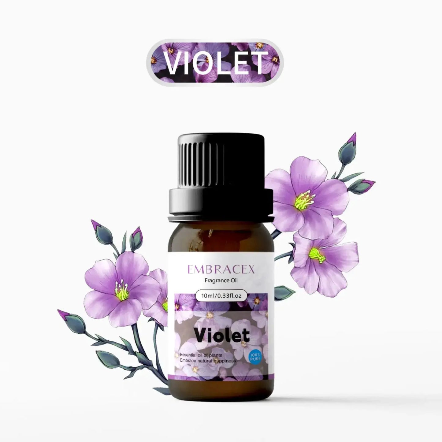 21Type Floral Perfume Oil Flower Fragance Skincare Essential Oils Perfumes Women Body Massage Oil Funny Gifts Mother Day Gift by All Mart Bristol Ltd