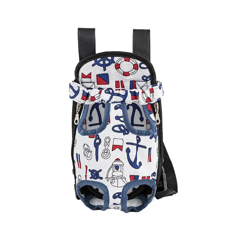 Adjustable Cat Carrier Bag Pet Double Shoulder Backpack Portable Bag Outdoor Travel Camping Hiking Cat Bag Dog Bag by All Mart Bristol Ltd