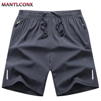 Summer Men's Sport Shorts Cool Sportswear Running Shorts Casual Bottoms Gym Fitness Training Jogging Short Pants Men Black Gray by All Mart Bristol Ltd