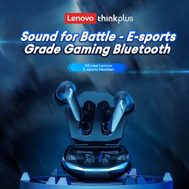 Lenovo GM2 Pro Wireless Headphones Touch Control Game Bluetooth Earphones Noise Reduction HiFi Stereo Music Sport Earbuds Choice by All Mart Bristol Ltd