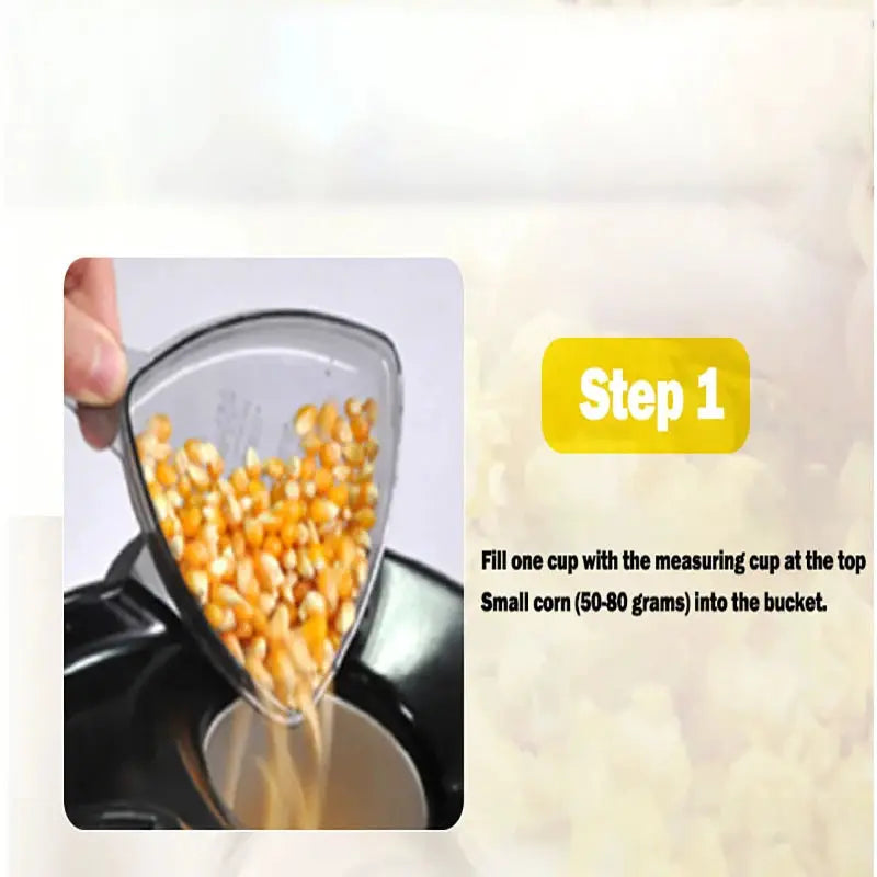 Popcorn Makers Mini Popcorn Machine Electric Household Appliance Machine Fully Automatic Popcorn Machine For Home Kitchen by All Mart Bristol Ltd