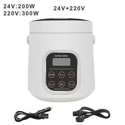 Portable Dual Use Rice Cooker for Car and Home by All Mart Bristol Ltd