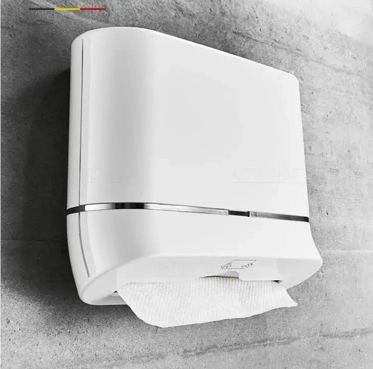 Vidric Fashion white/black/gold bathroom ABS material paper holder,bathroom accessories,paper case public products by All Mart Bristol Ltd