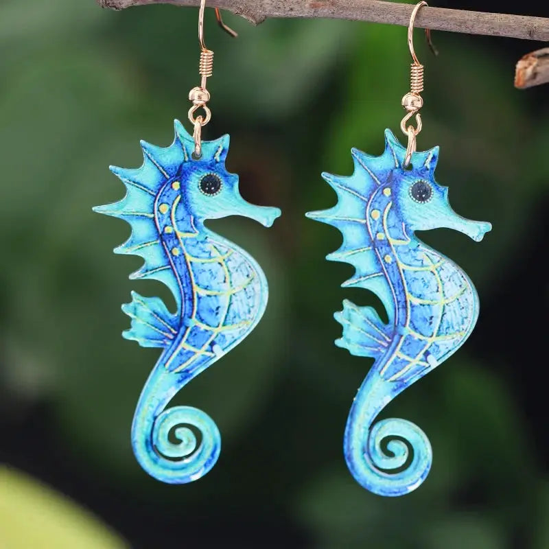 Hawaiian Acrylic Australia Designer Earrings Earring Accessories African Polynesian Jewelry Earring Women's Earrings for Women by All Mart Bristol Ltd