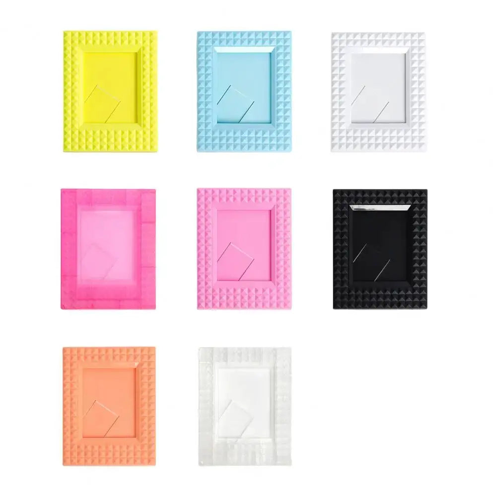 3 Inch for Polaroid Instax Mini Photo Frame Desktop Decor Decorative Photocard Holder Vertical Photo Stand Frame by All Mart Bristol Ltd