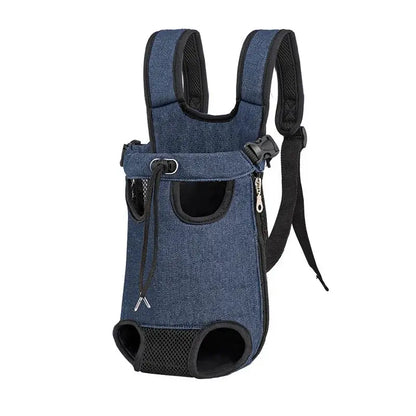 Adjustable Cat Carrier Bag Pet Double Shoulder Backpack Portable Bag Outdoor Travel Camping Hiking Cat Bag Dog Bag by All Mart Bristol Ltd