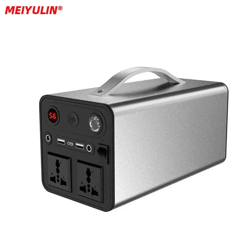 90000mAh Solar Generator LiFePO4 Power Supply Station 300W Portable Auxiliary Battery Power Bank USB C PD DC for Outdoor Camping by All Mart Bristol Ltd