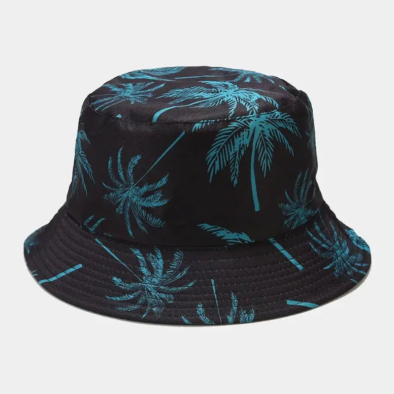 2024 Spring/Summer Suns-Protect Hat Bob Men’s Fashion Coco Print Bucket Hat Unisex Fisherman Hat Women’s Leisure Basin Cap by All Mart Bristol Ltd