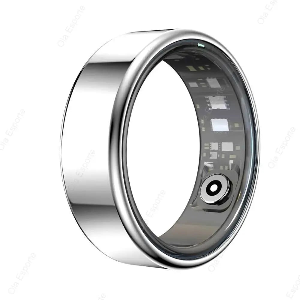 2026 New Smart Ring Men Women, Heart Rate Blood Oxygen and Sleep Monitor Smartring IP68 & 5ATM Waterproof, Multi-sport Mode Ring by All Mart Bristol Ltd