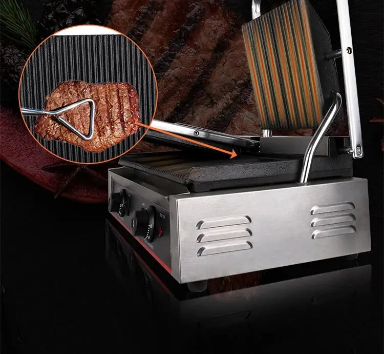 Commercial Electric Multibaker Waffle and Sandwich Grill Machine by All Mart Bristol Ltd