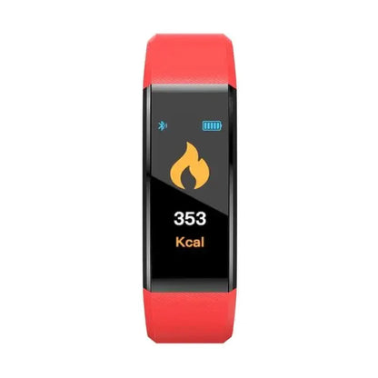 Smart Sports Bracelet Men and Women Pedometer Heart Rate Blood Pressure Fitness Tracker Smartwatch Bluetooth for iOS android+BOX by All Mart Bristol Ltd