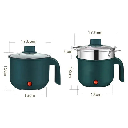 1.8L Electric Mini Rice Cooker Multifunction Non-Stick Cooking Pot by All Mart Bristol Ltd