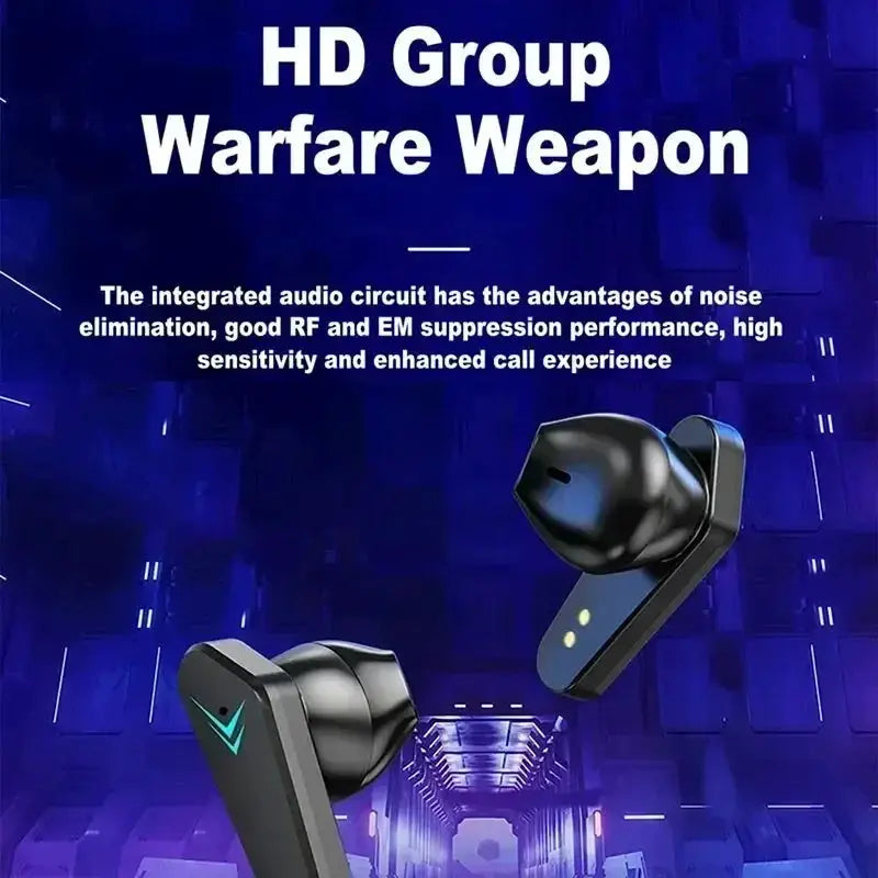 TWS X15 Earphones Bluetooth Wireless Gamer Headphones 65ms Low Latency Earbuds Fone Gamer Headset Gamer with Mic by All Mart Bristol Ltd