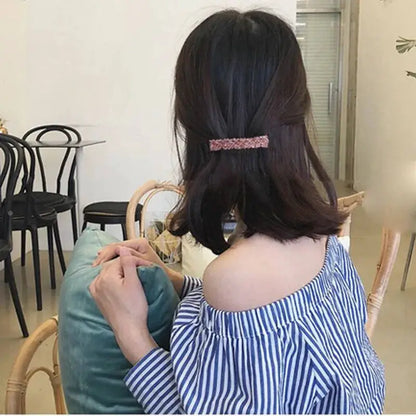 New Korean Elegant Hairpins Hairgrips Crystal Rhinestone Barrettes Hair Clips For Women Girls Hair Accessories by All Mart Bristol Ltd