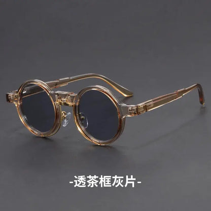 new fashion retro round sunglasses women men 2024 High quality trending product popular outdoor driving shades oculos de sol by All Mart Bristol Ltd