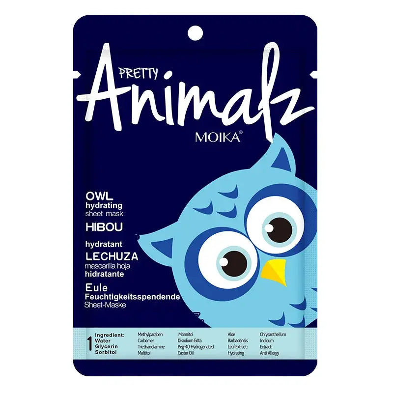 1 Pcs Animal Moisturizing Face Mask hydrating Facial Mask Collagen Hyaluronic Acid Sheet Masks Skin Care Facial Care Products by All Mart Bristol Ltd