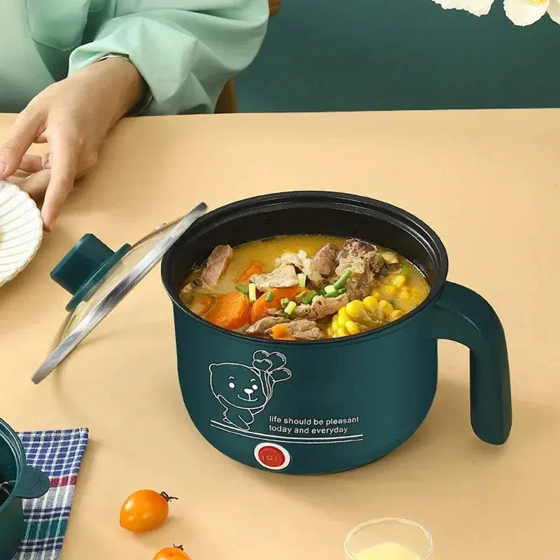 1.8L Electric Mini Rice Cooker Multifunction Non-Stick Cooking Pot by All Mart Bristol Ltd