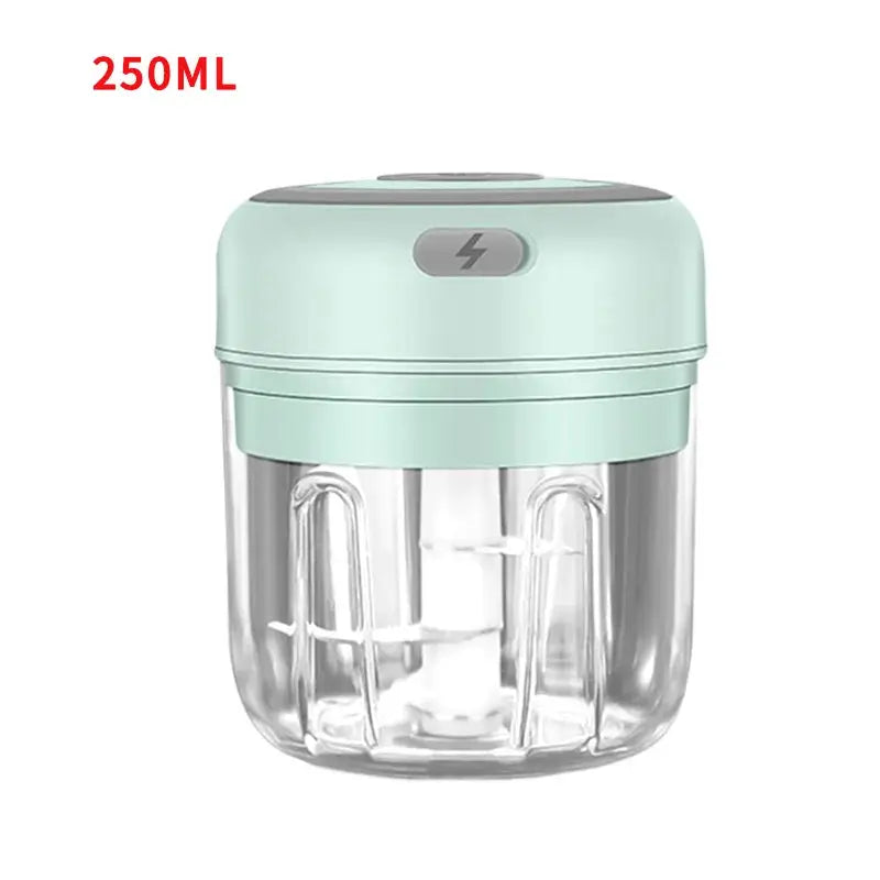 HiPiCok Electric Mini Food Chopper and Garlic Press by All Mart Bristol Ltd