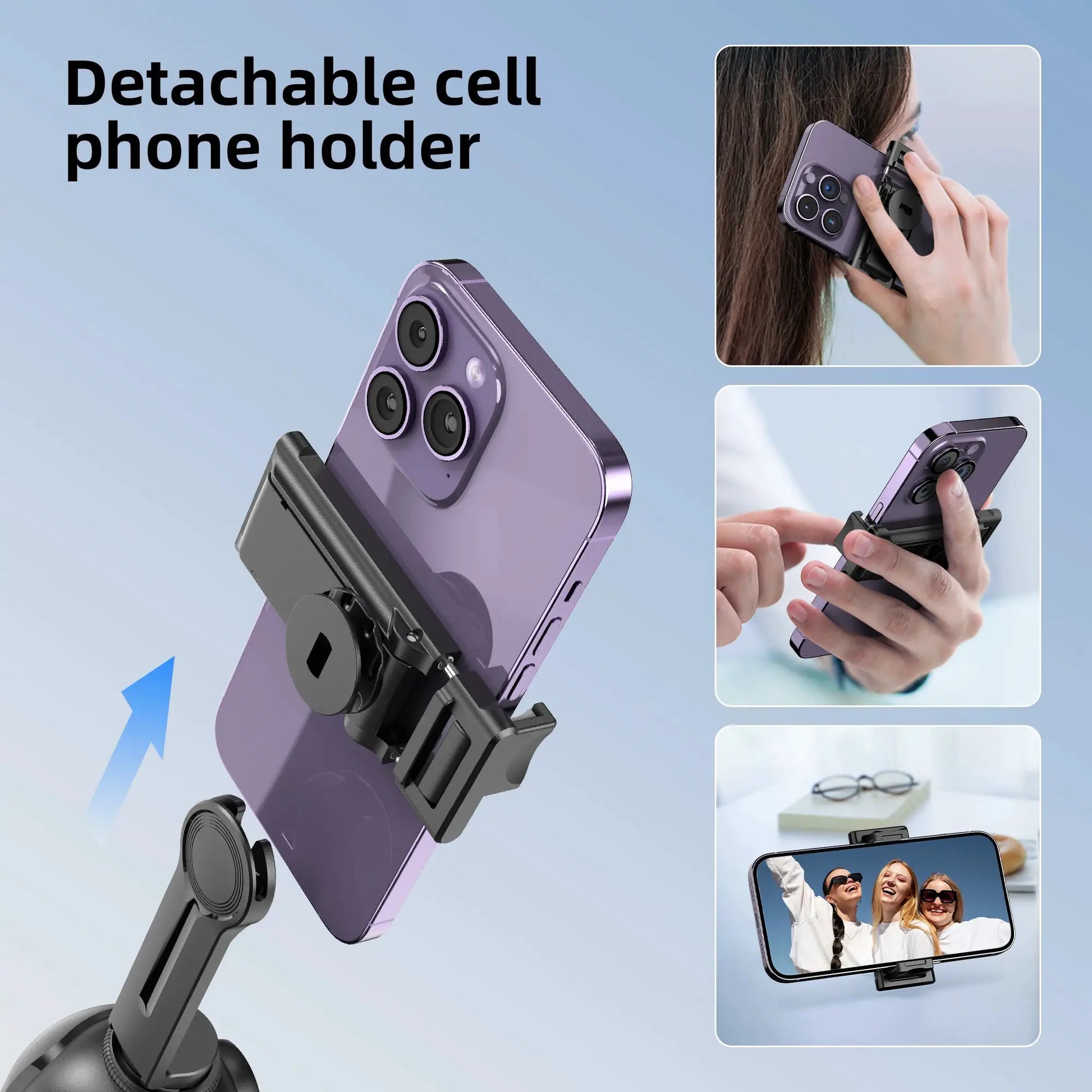 P03 Stabilizer 360°Auto Smart Face Tracking AI Gimbal Desktop Cell Phone Holder Tripod For Camera Smartphone Video Vlog Live by All Mart Bristol Ltd