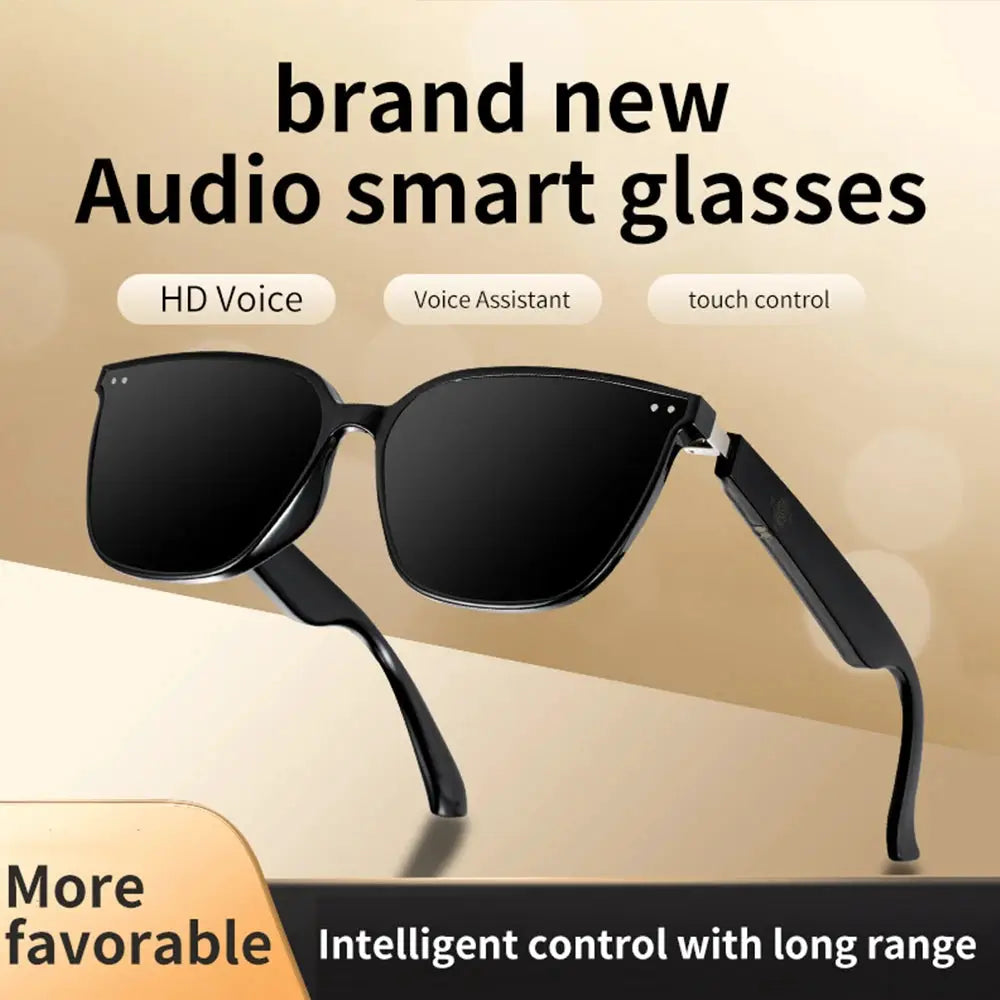 Smart Sunglasses Bluetooth glasses,Wireless HD UV Protective Lens Eyewear Waterproof Speaker,listen to songs, talk sunglasses by All Mart Bristol Ltd
