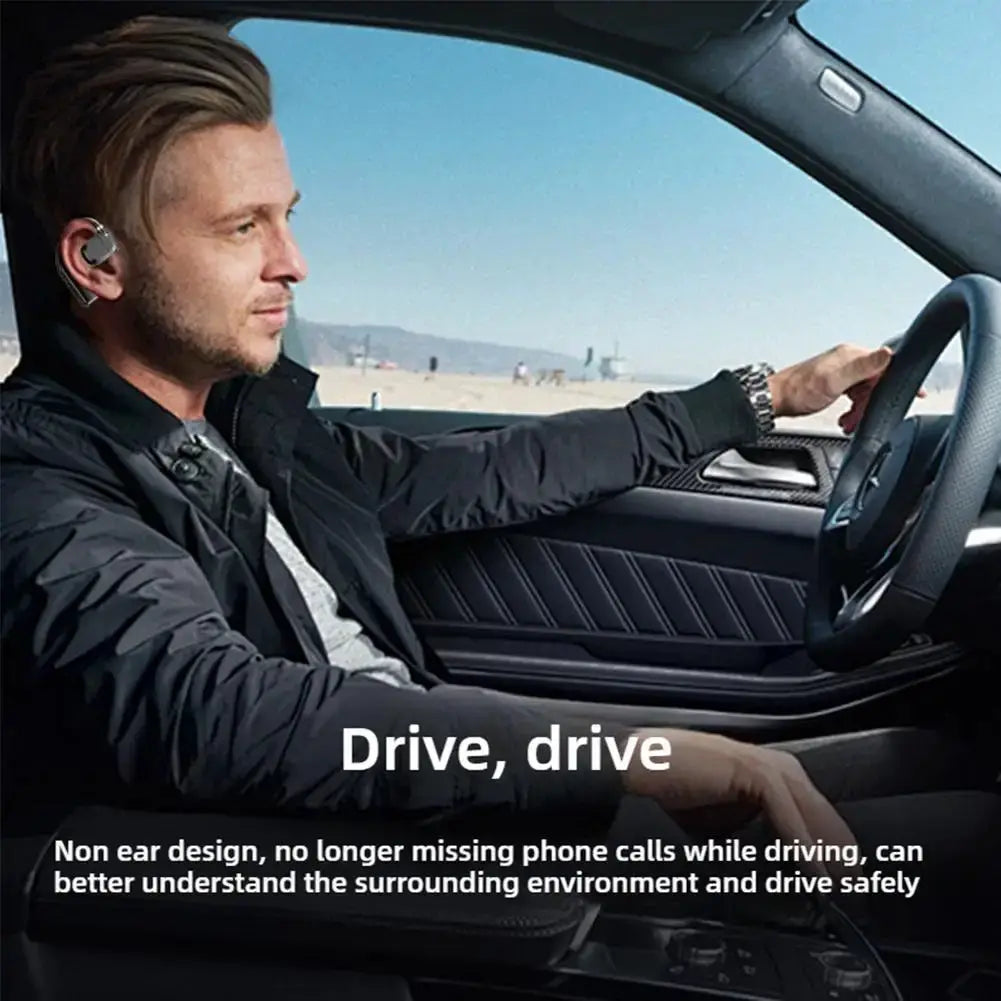 Earhooks Wireless Bluetooth 5.4 Headphones Gaming Sports Headset HiFi Stereo Noise Reduction Earbuds Earphone With Microphone by All Mart Bristol Ltd