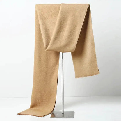Designer Brand Plaid Men's Cashmere Scarf Winter Warm Scarves Shawls Casual Business Long Wraps Pashmina Christmas Gift for Man by All Mart Bristol Ltd