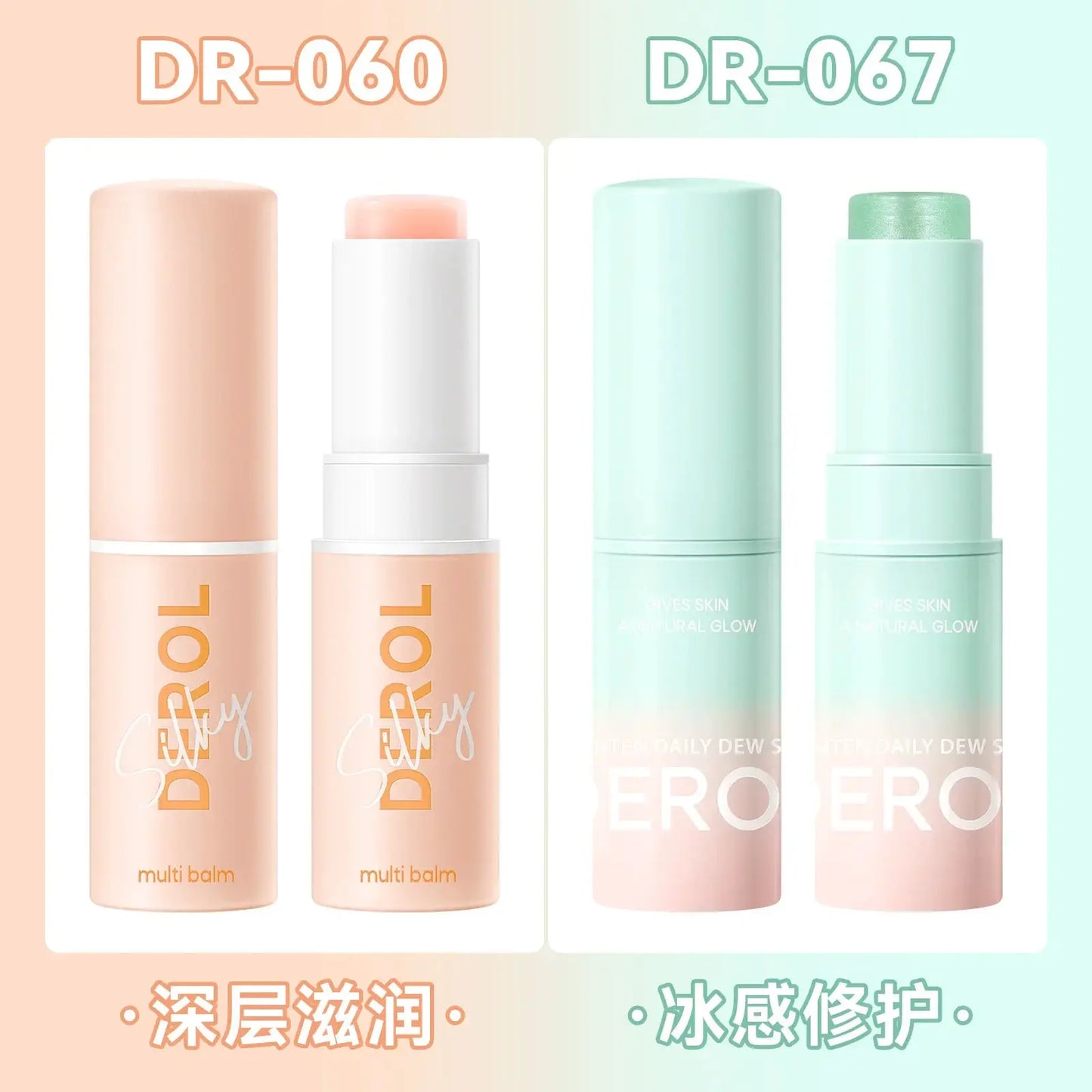Korean Hydrating Multifunctional Moisture Makeup Primer Stick Smooth Cream Moisturizing Balm Even Skin Tone Care Cream Cosmetics by All Mart Bristol Ltd
