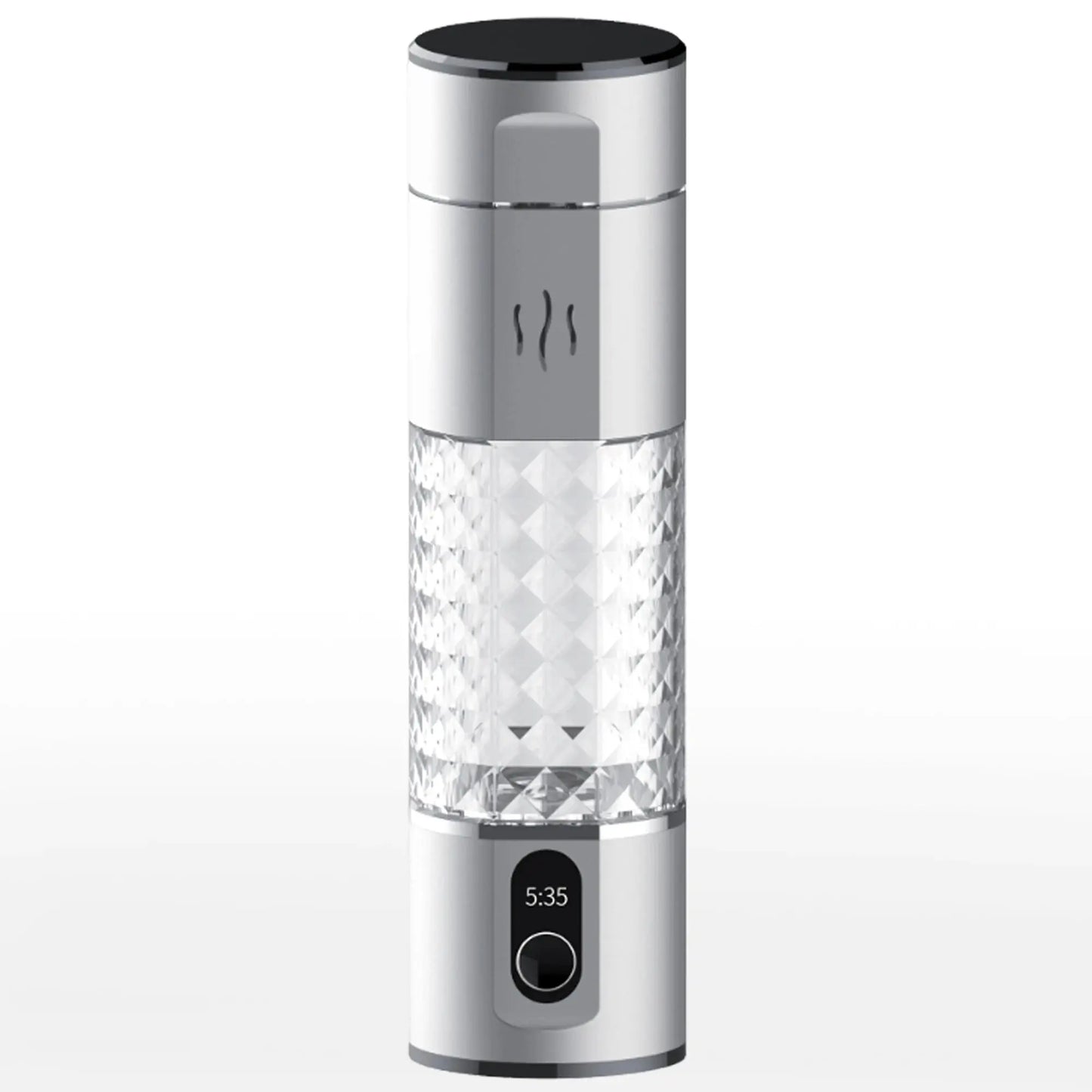 hydrogen water bottle 5000+ppb SPE/PEM hydroegn water flask rechargeable hydrogen water ionizer inhalation generator by All Mart Bristol Ltd