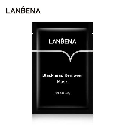 LANBENA Blackhead Remover Mask Shrinking Pore Deep Cleaning Hydrating Mask Improve Rough Skin Pores Peel Off Mud Mask Skincare by All Mart Bristol Ltd