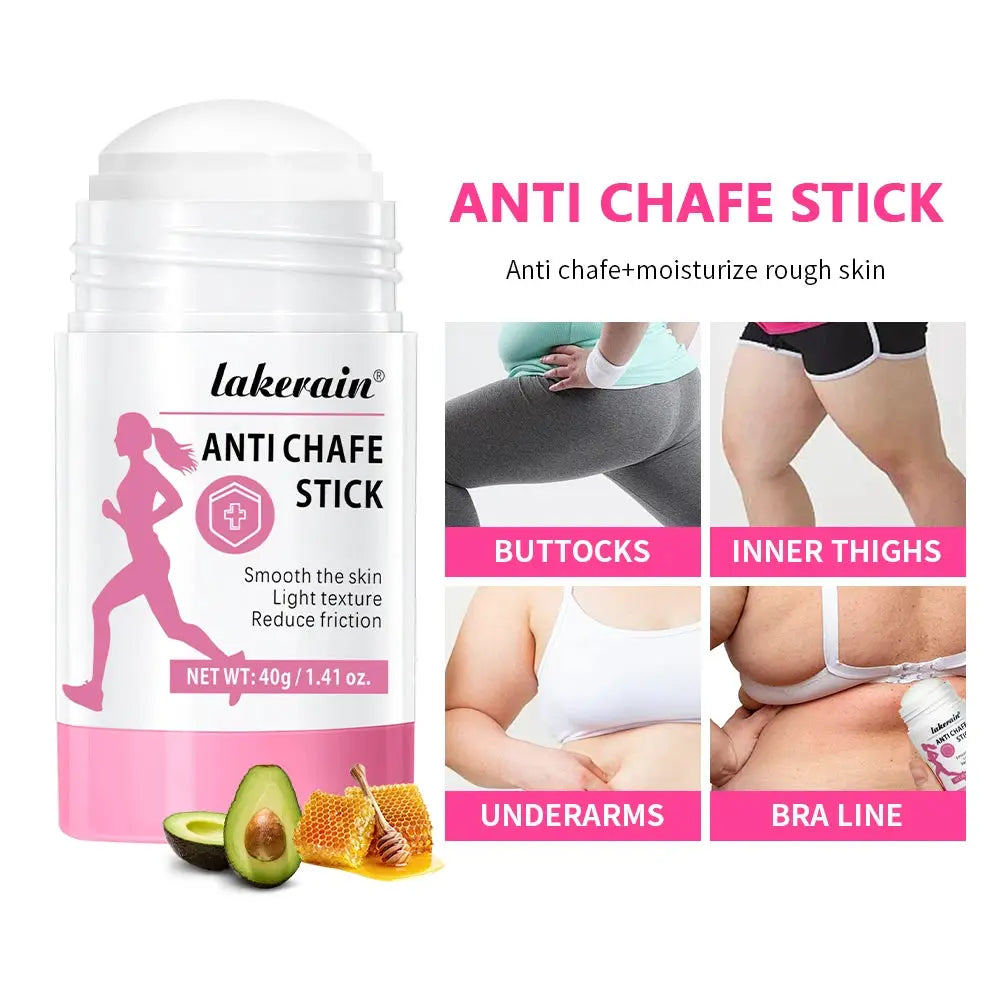 Lakerain Anti-friction Cream Stick Before Exercise to Prevent Muscle Friction Body Lubricant Anti-chafing Cream Stick by All Mart Bristol Ltd