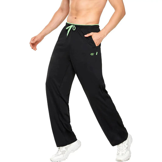 Men Sweatpants Running Sport Pants Drawstring Lightweight Solid Joggers Sport Streetwear Casual Breathable Trousers Tracksuit by All Mart Bristol Ltd