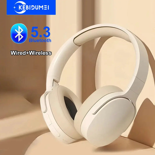 Bluetooth 5.3 Headsets Gaming Headphones Dual Mode Wireless Earphones Foldable Noise Reduction Music Headsets For iPhone Xiaomi by All Mart Bristol Ltd