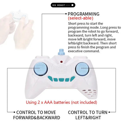 RC Robot 2.4G Radio Remote Control With Sound Watch Gesture Induction Sensor Intelligent Robot Car Model Kid Electronic Toy Gift by All Mart Bristol Ltd