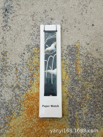 Smart Watch 2026 Trend PaperWatch PaprseWatch Paper Waterproof Youth Peple Electronic Creative Variety of Styles by All Mart Bristol Ltd
