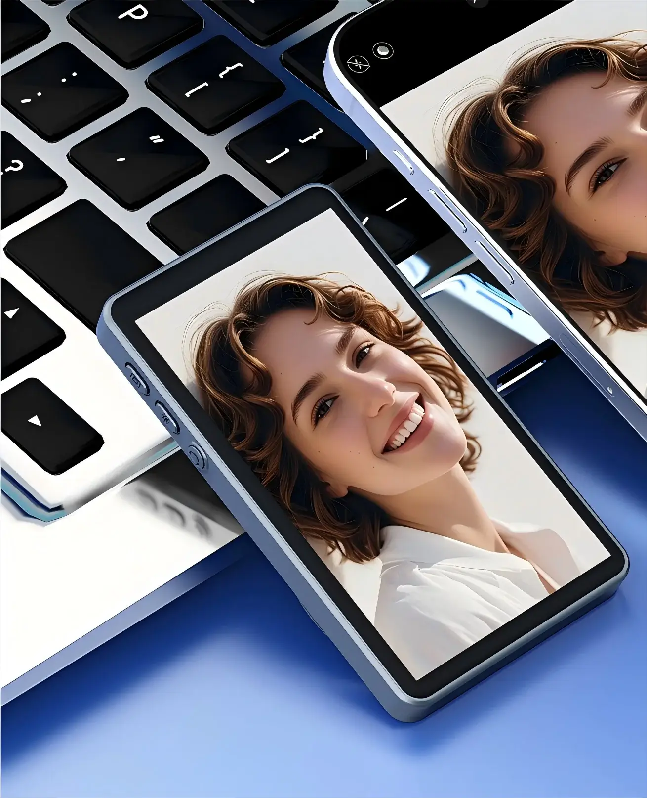 Magnetic Phone Monitor - Real-Time Selfie/Rear Cam - 4K Streaming Assistant - Wide Angle - Fits Most Phones by All Mart Bristol Ltd